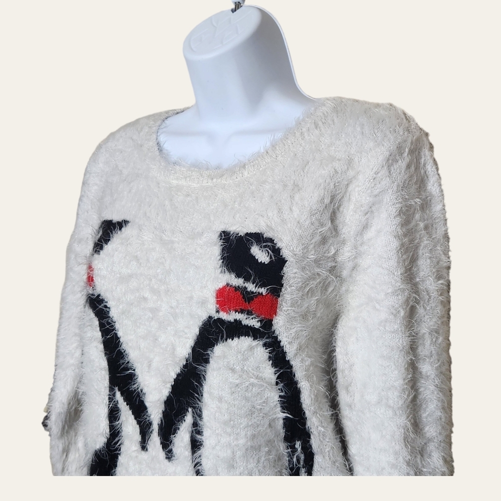 Black Rivet Penguin Sweater - Picture 3 of 7